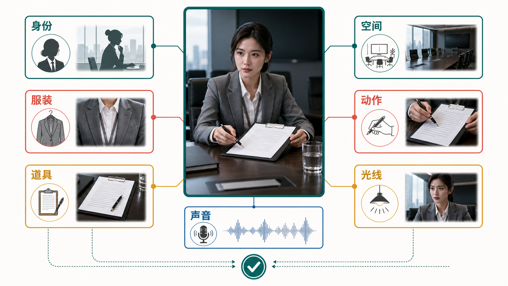 图 0-2 一个镜头不是一段视频，而是一组同时成立的状态