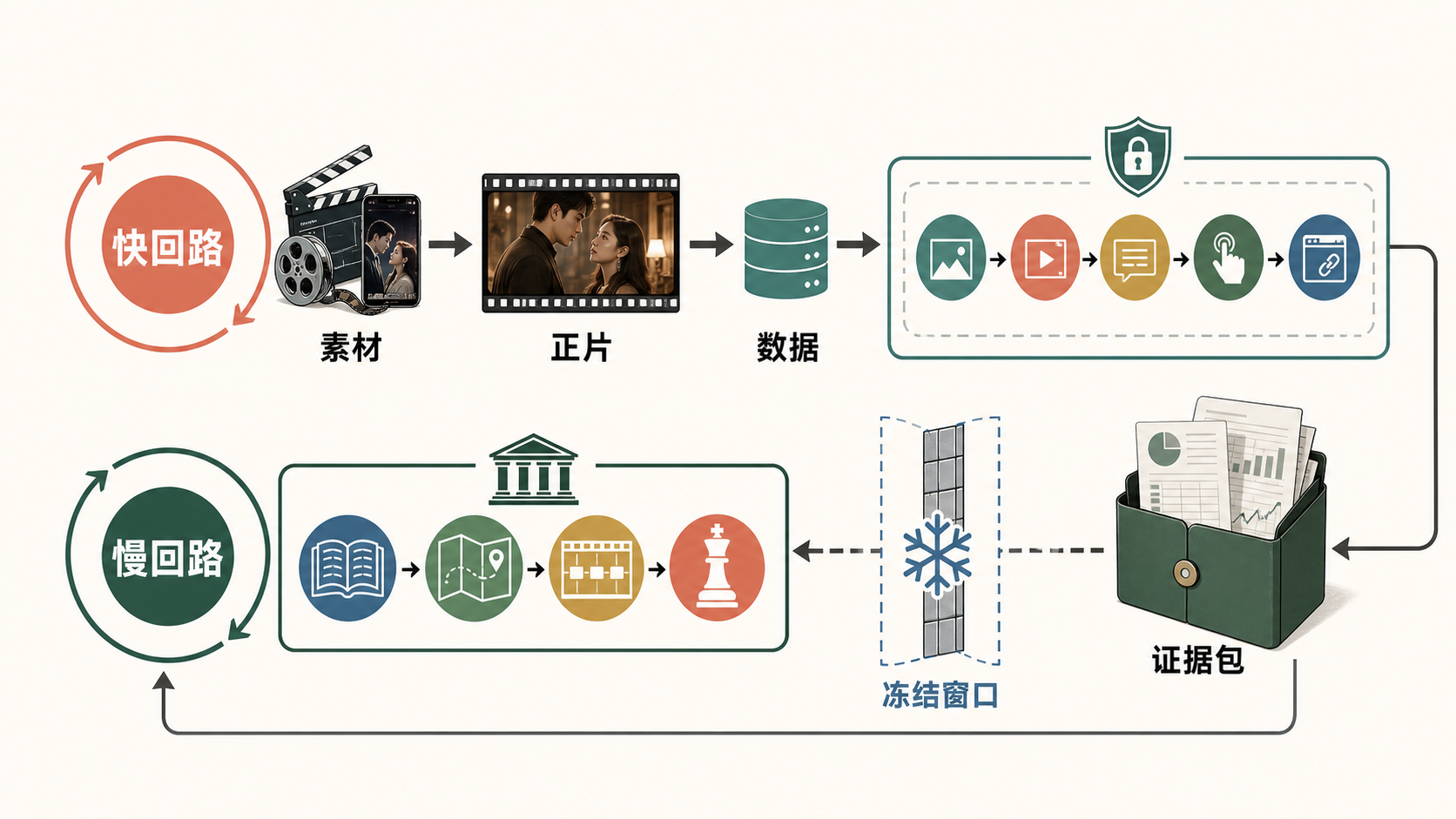 图 62-1 快回路优化入口，慢回路凭证据修改未锁生产